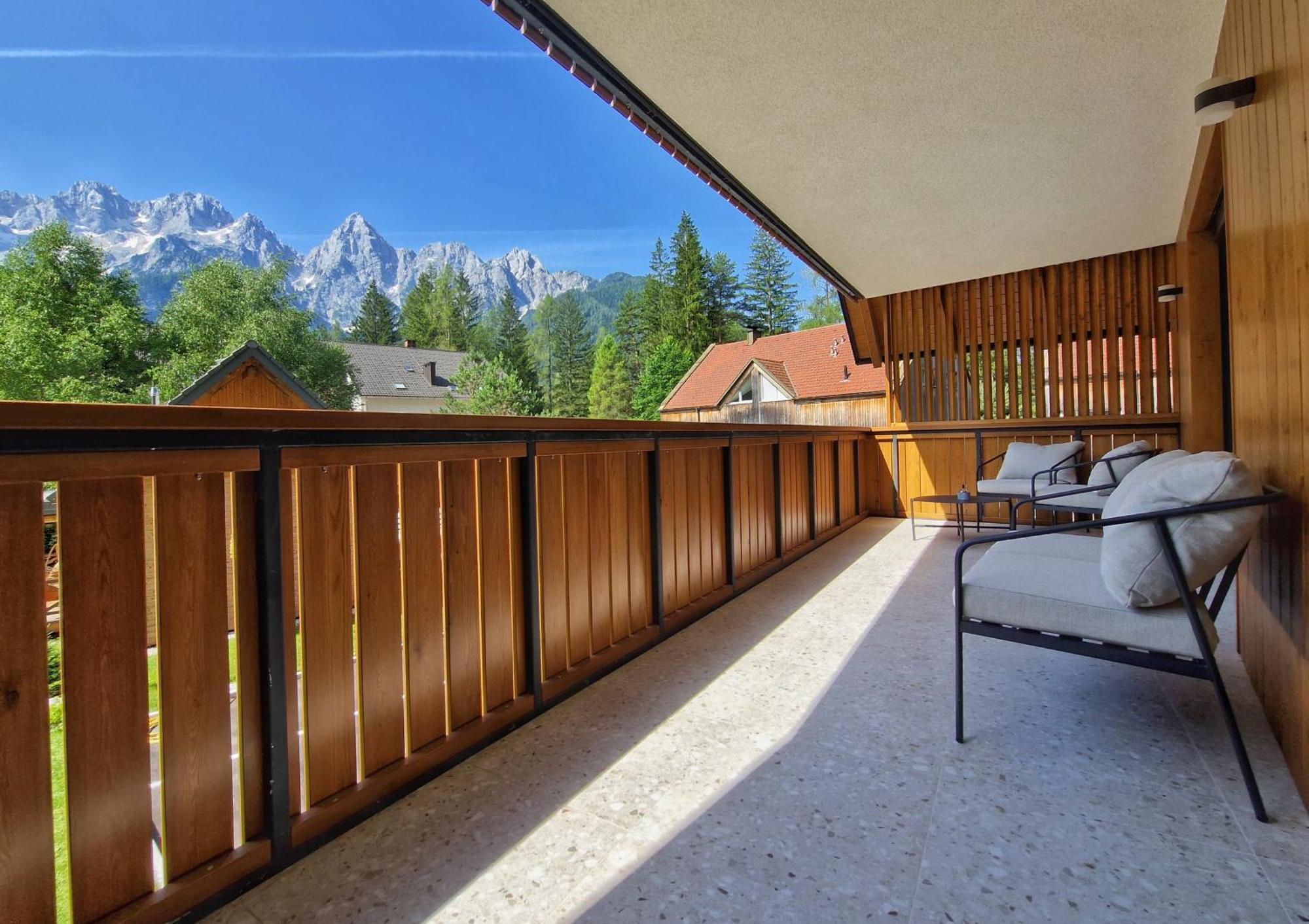 Apartmán Hisa Oblak Gozd Martuljek Exteriér fotografie